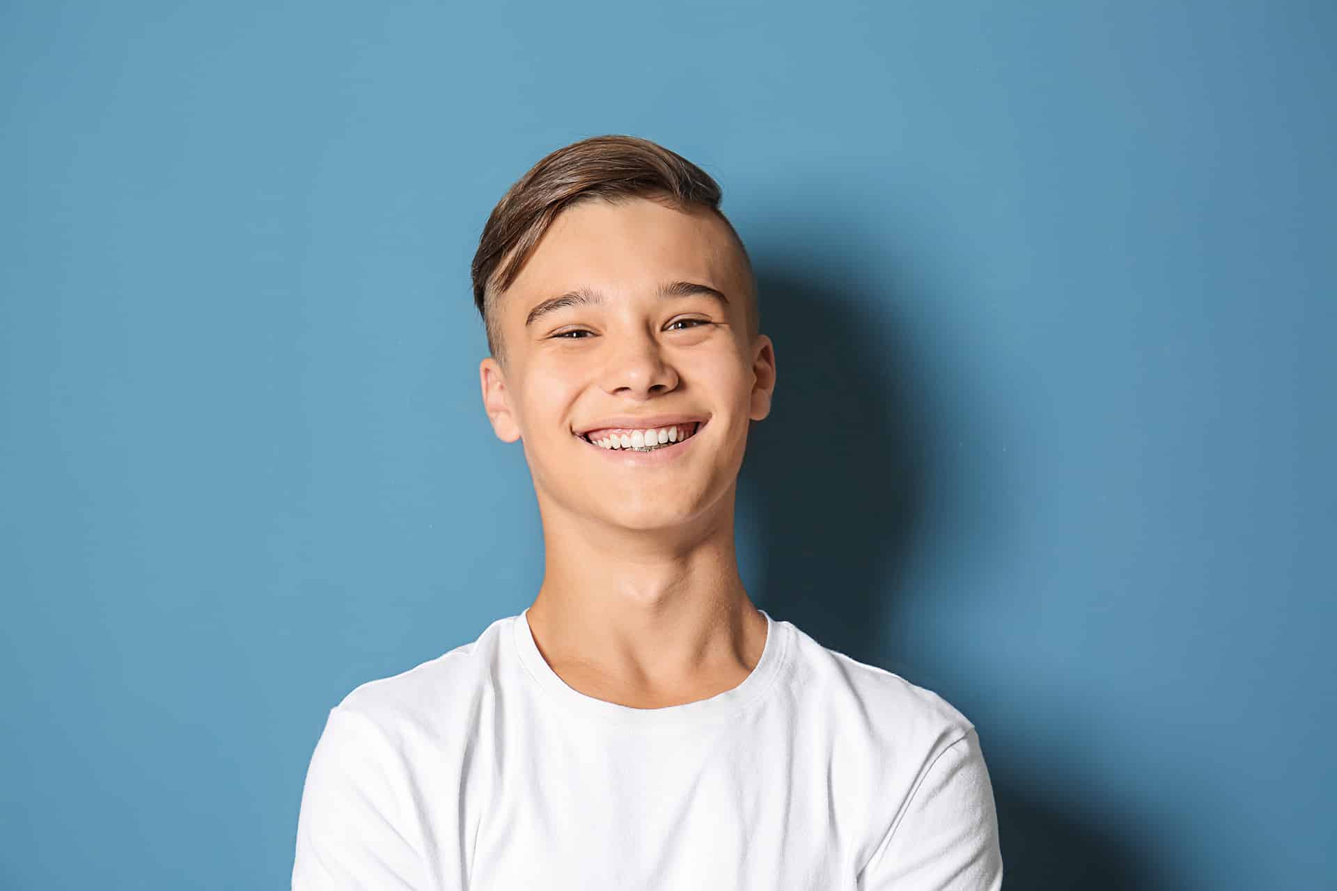 teen smiling - Northfield Pediatric Dentistry