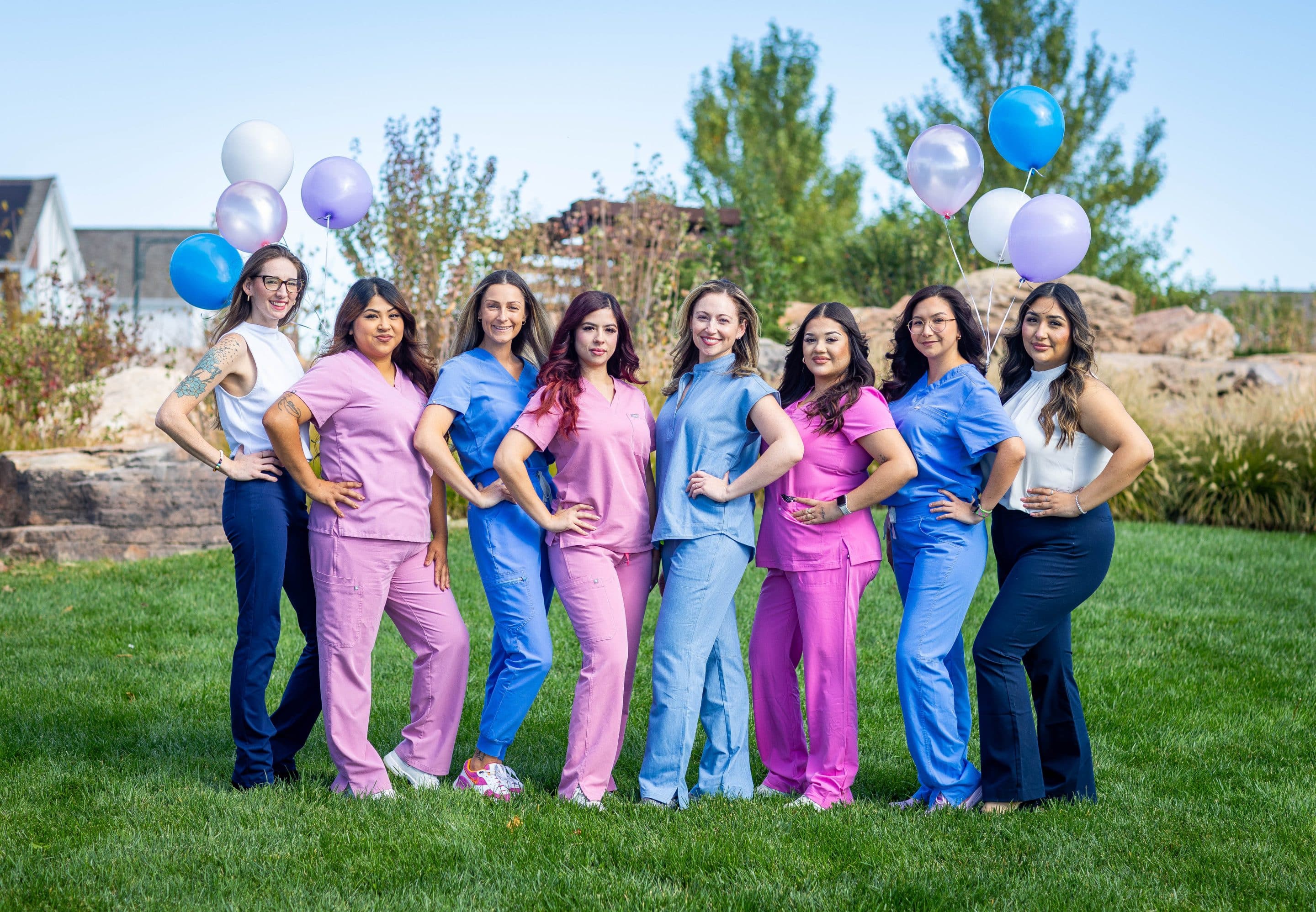 The dental team at Northfield Pediatric Dentistry in Denver CO